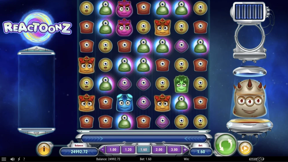Reactoonz Slot