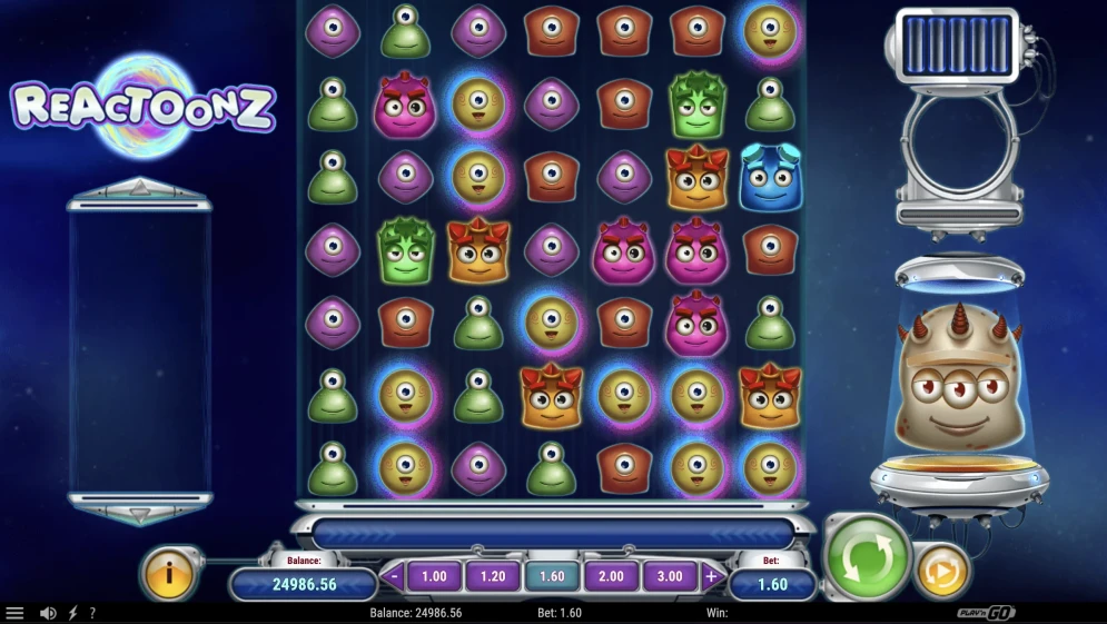 Reactoonz Slot