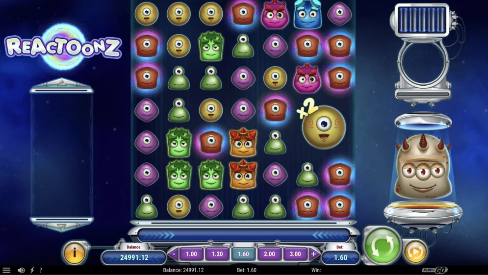 Reactoonz Slot